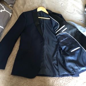French Connection Peak Lapel Slim Fit Jacket